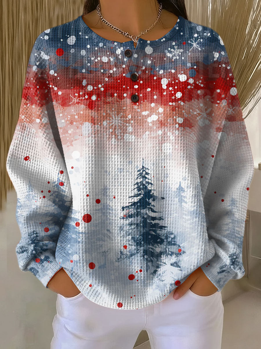 Ruby & June – Pine Tree Cashmere Sweater