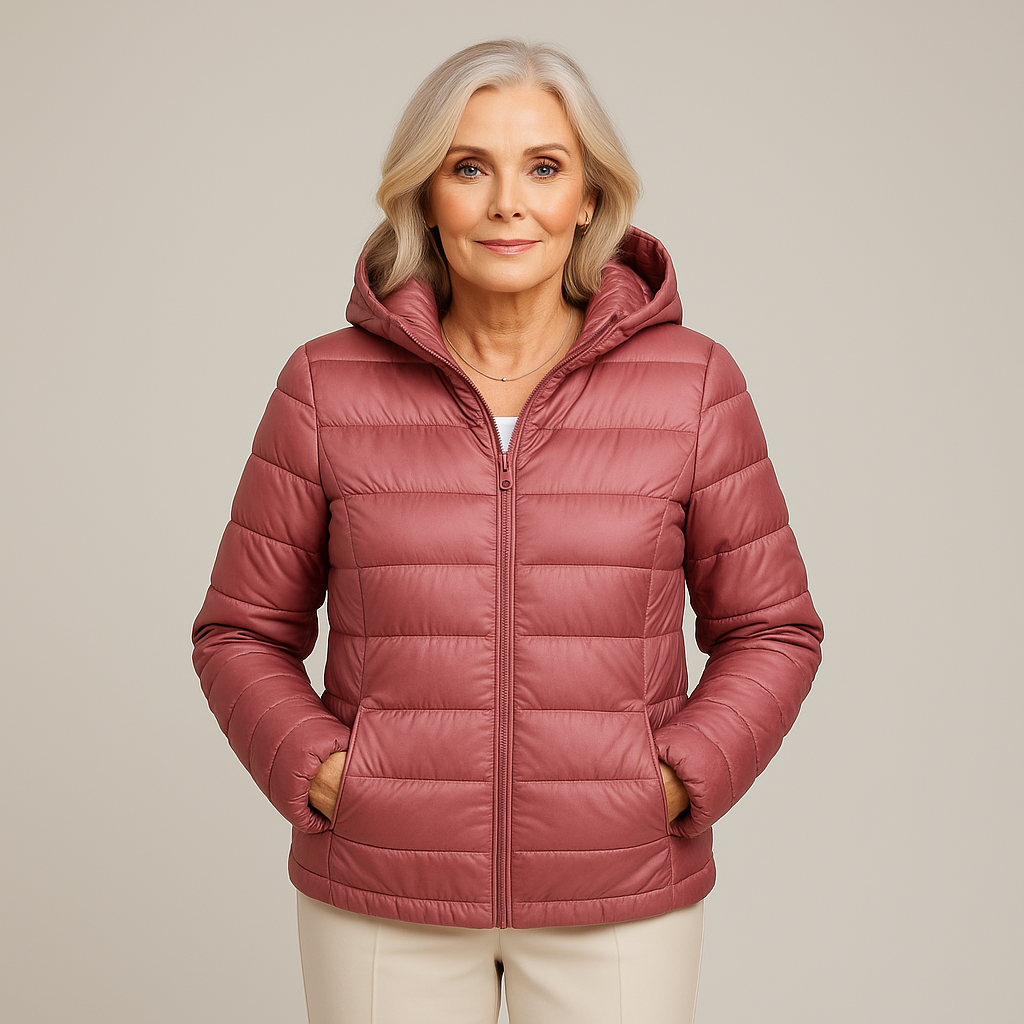 Ruby & June – Salmon Mid-Season Jacket