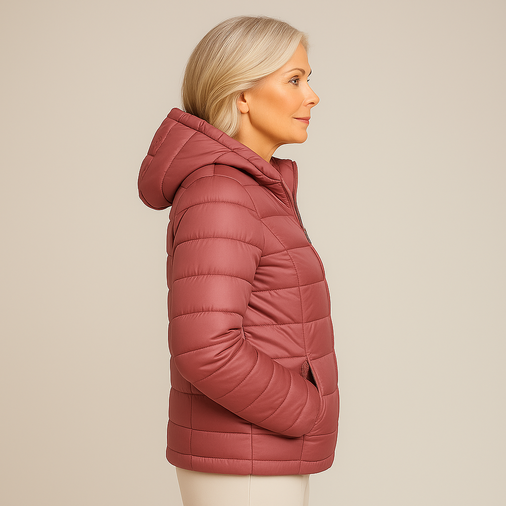 Ruby & June – Salmon Mid-Season Jacket