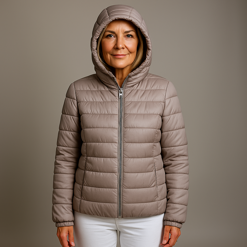 Ruby & June – Grey Mid-Season Jacket