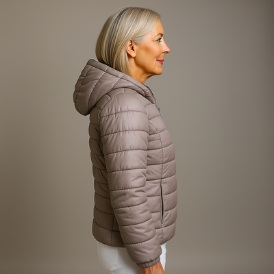 Ruby & June – Grey Mid-Season Jacket