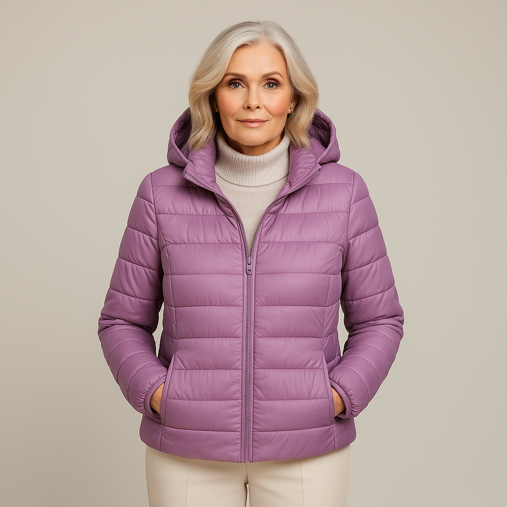 Ruby & June – Lilac Mid-Season Jacket