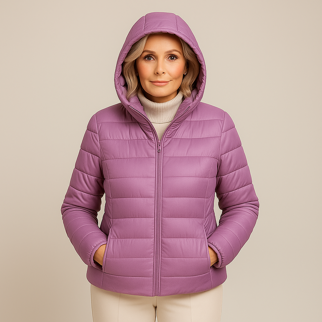 Ruby & June – Lilac Mid-Season Jacket