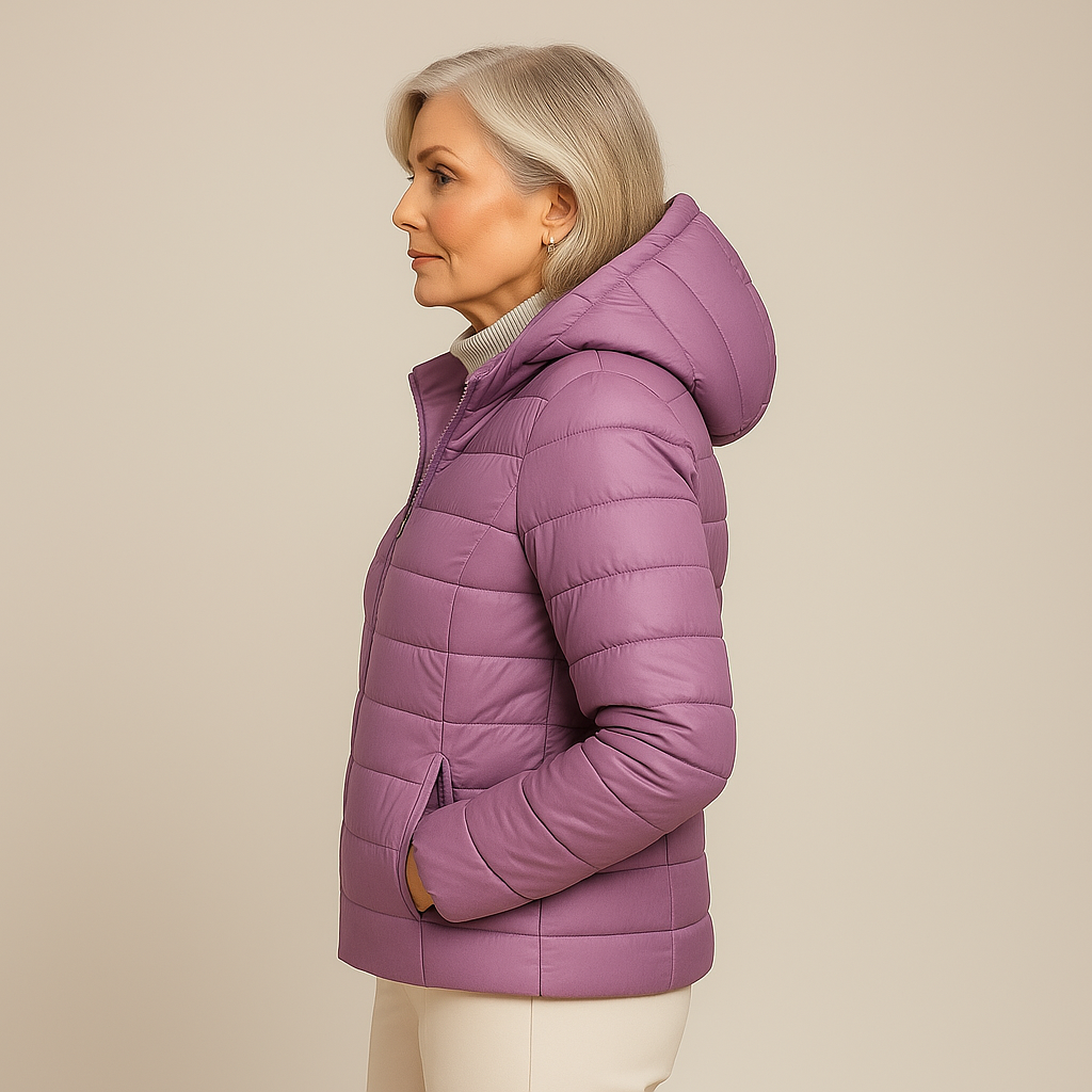 Ruby & June – Lilac Mid-Season Jacket