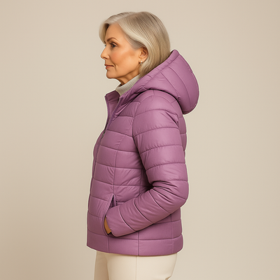 Ruby & June – Lilac Mid-Season Jacket