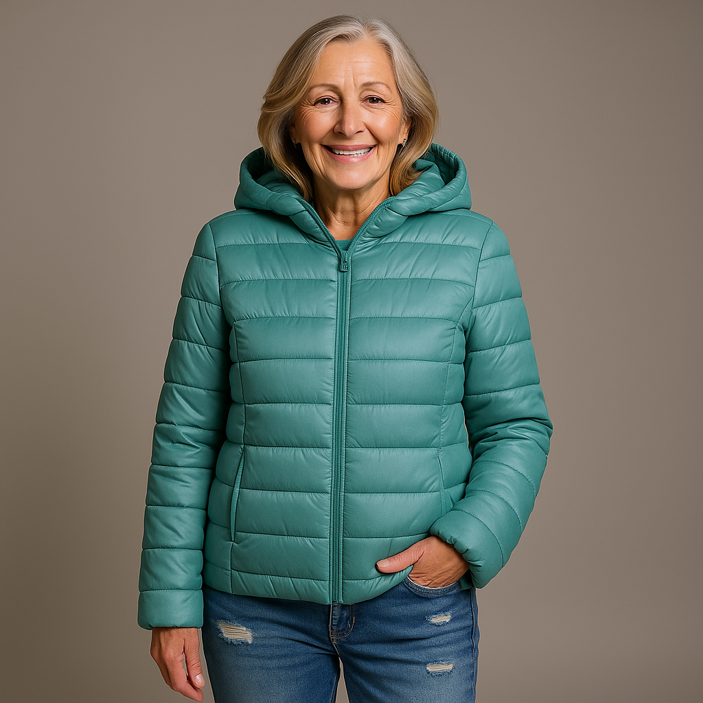 Ruby & June – Light Blue Mid-Season Jacket