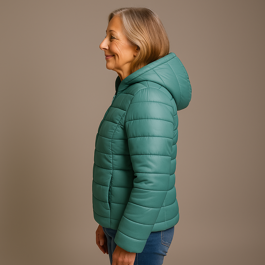 Ruby & June – Light Blue Mid-Season Jacket