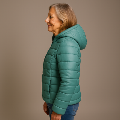 Ruby & June – Light Blue Mid-Season Jacket