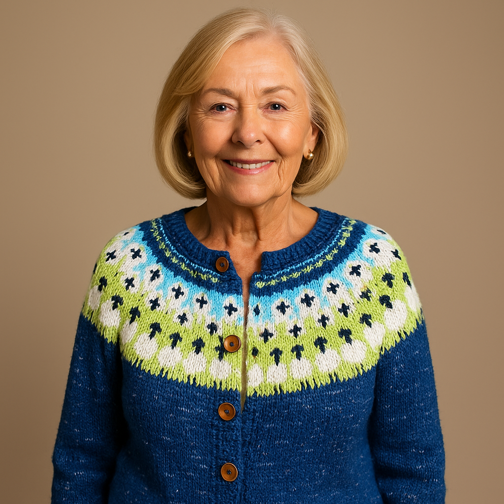Ethel & Harold - Classic Icelandic Wool Cardigan