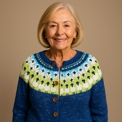 Ethel & Harold - Classic Icelandic Wool Cardigan