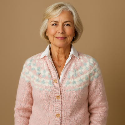 Ethel & Harold - Classic Icelandic Wool Vintage Cardigan