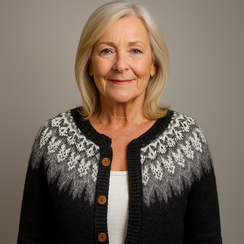 Ethel & Harold - Classic Icelandic Wool Cardigan