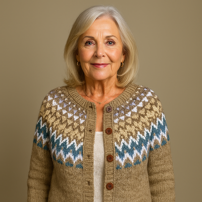 Ethel & Harold  - Classic Icelandic Wool Cardigan