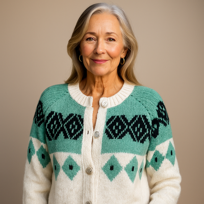 Ethel & Harold - Classic Icelandic Wool Cardigan