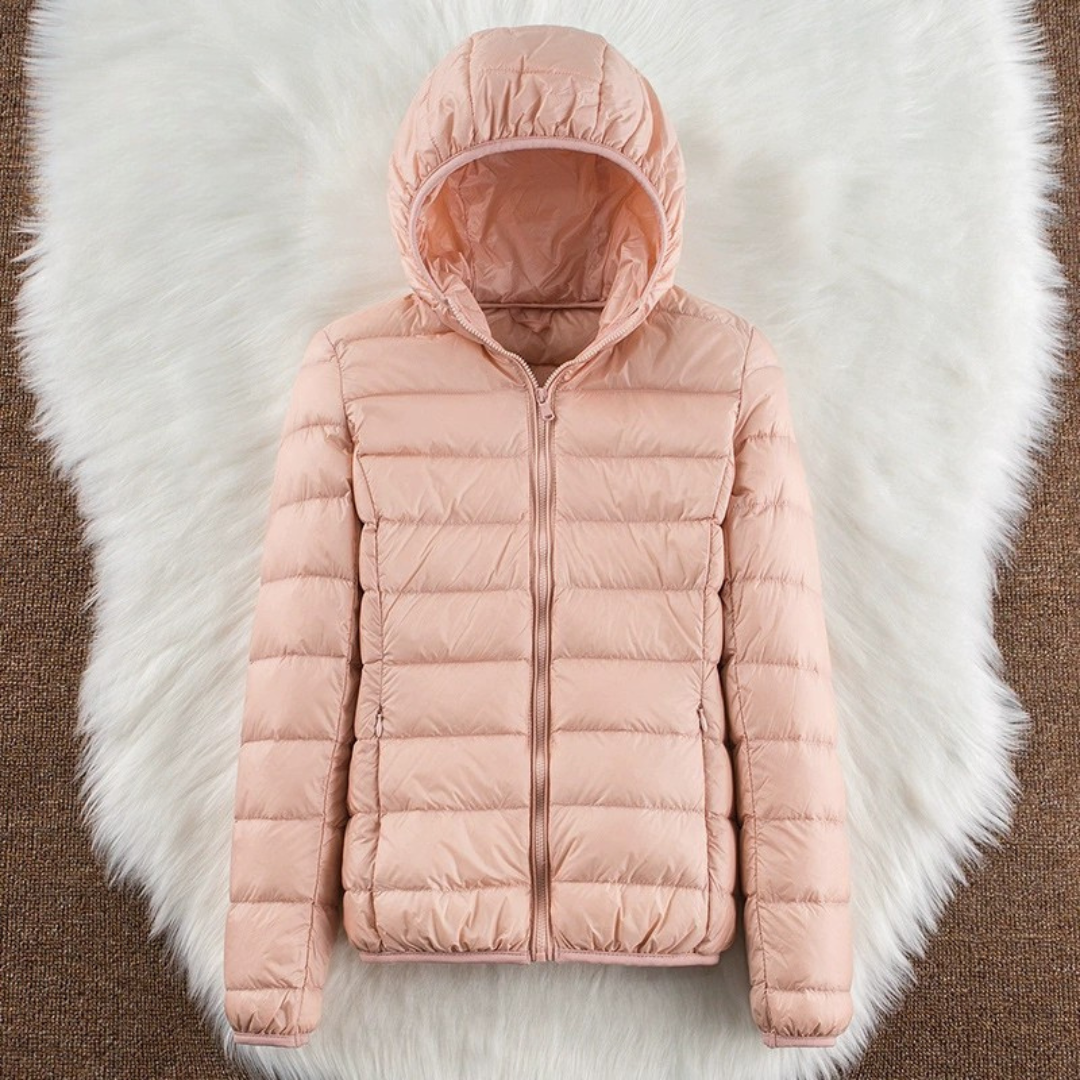 Ruby & June – Blush Mid-Season Jacket