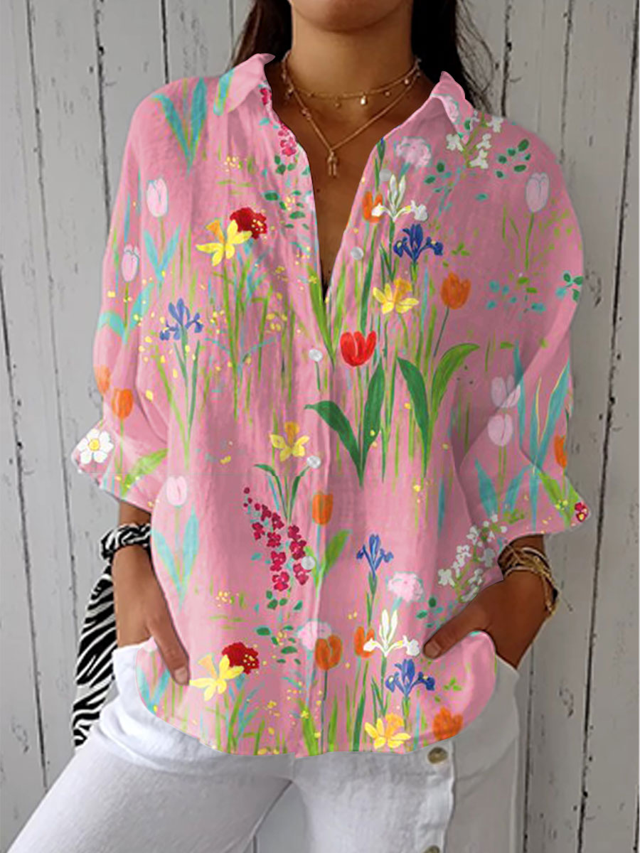 Ruby & June – Spring Garden Blouse