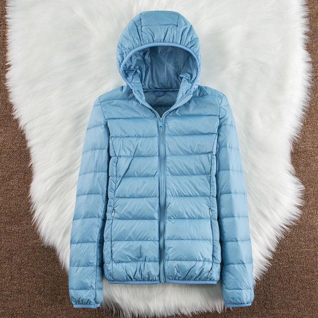 Ruby & June – Baby Blue Mid-Season Jacket