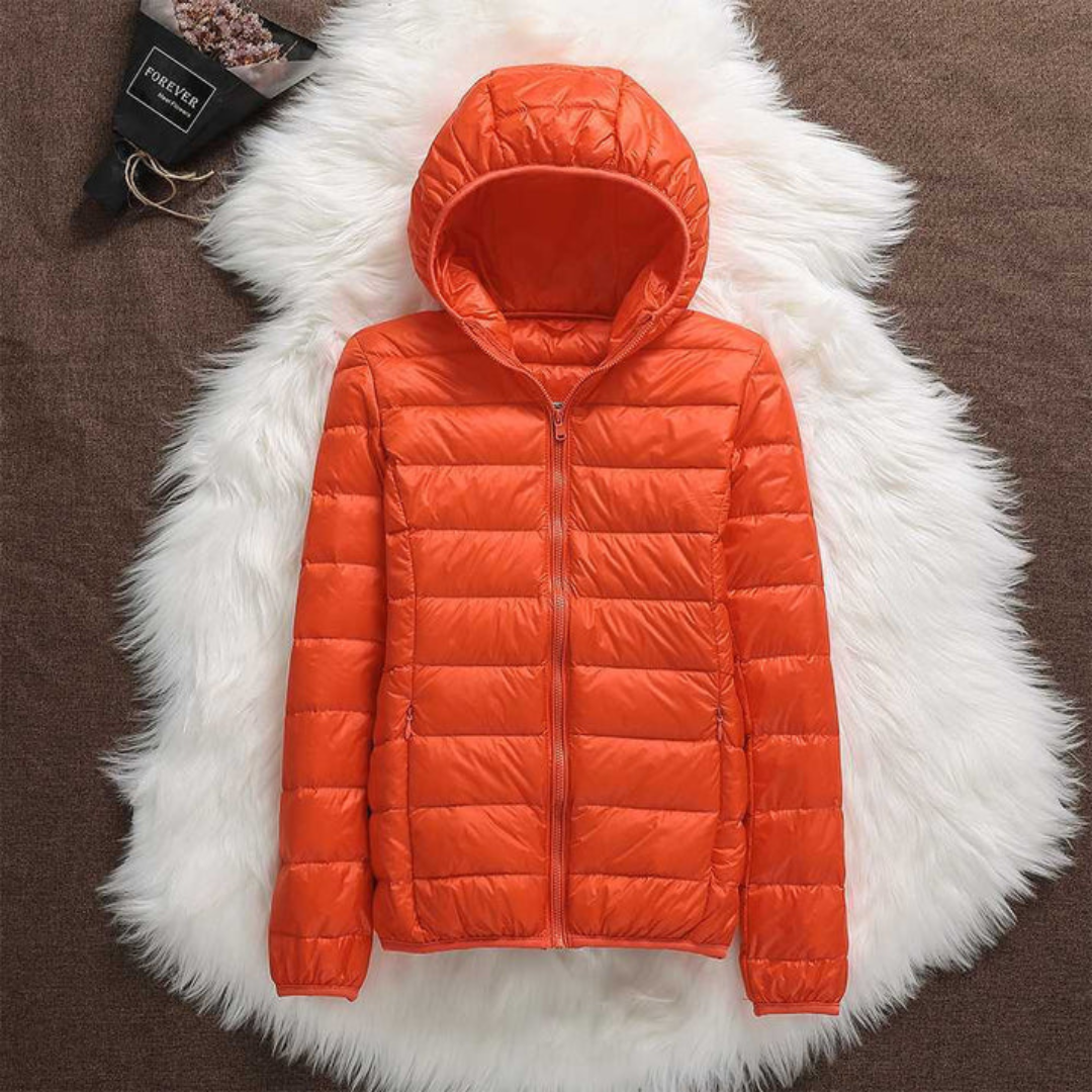 Ruby & June – American Mid-Season Jacket in Orange