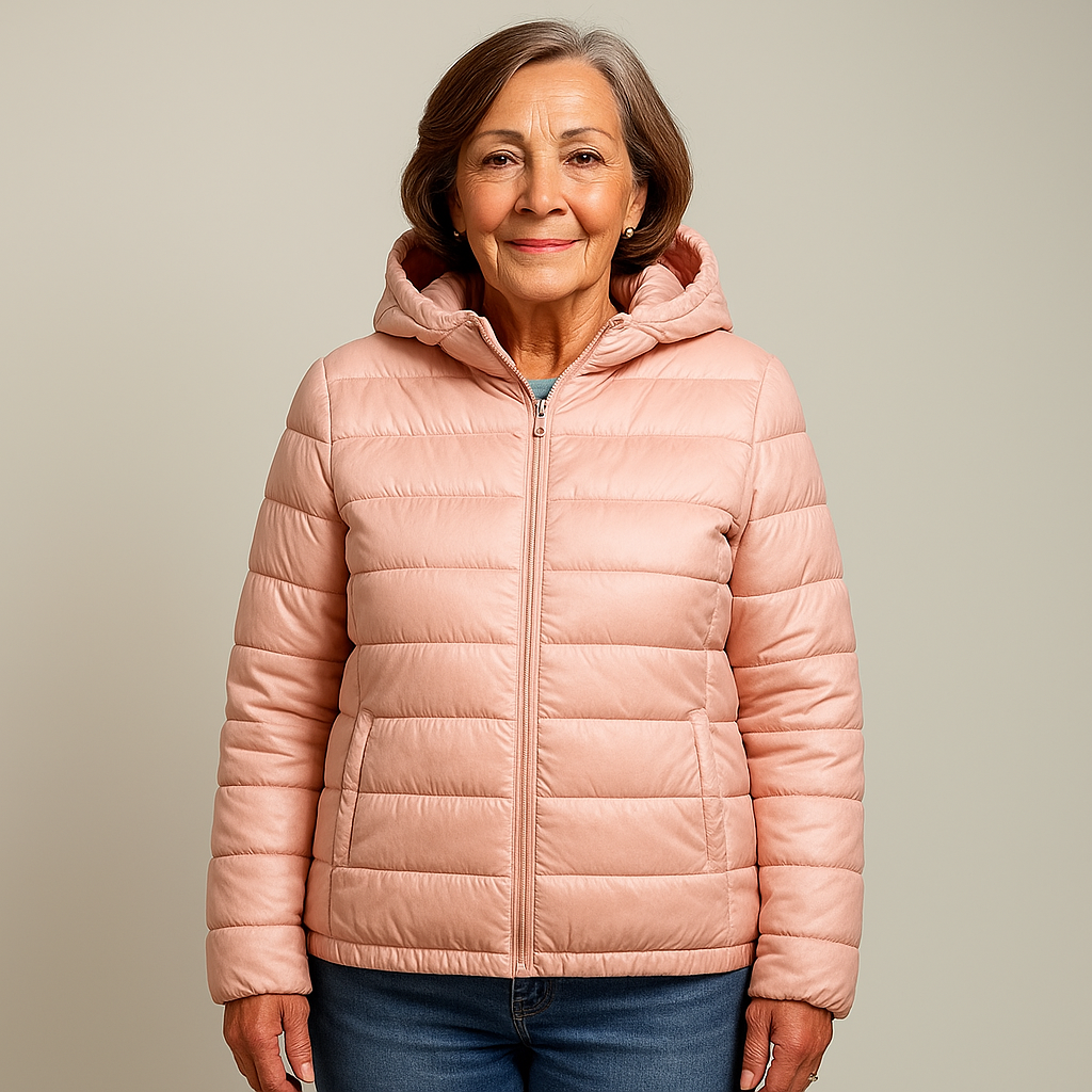 Ruby & June – Blush Mid-Season Jacket