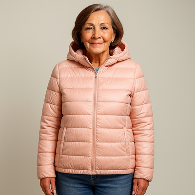 Ruby & June – Blush Mid-Season Jacket
