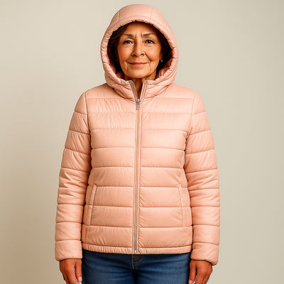 Ruby & June – Blush Mid-Season Jacket