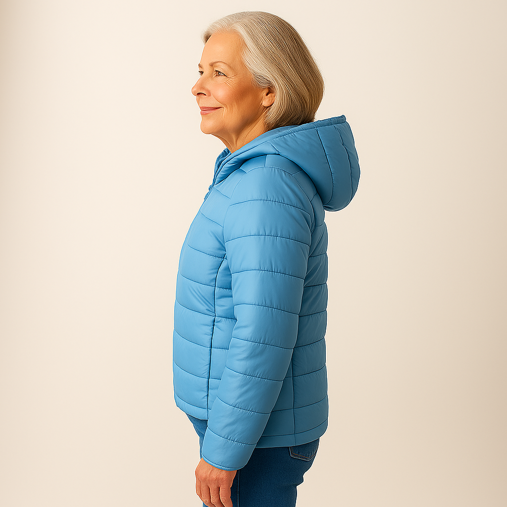 Ruby & June – Baby Blue Mid-Season Jacket