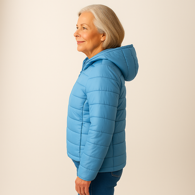 Ruby & June – Baby Blue Mid-Season Jacket