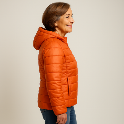 Ruby & June – American Mid-Season Jacket in Orange