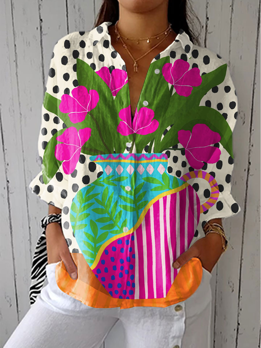 Ruby & June – Blooming Vase Blouse