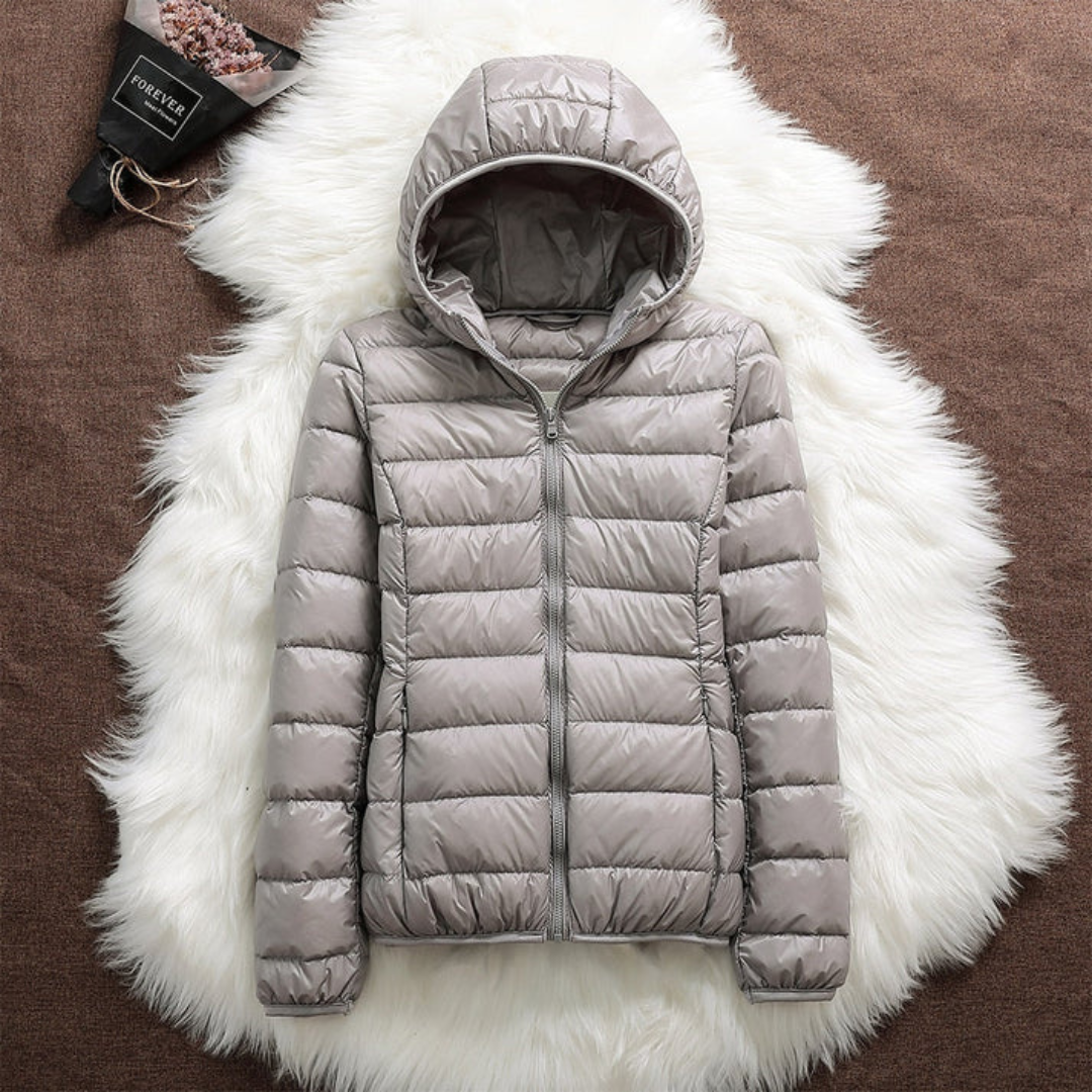 Ruby & June – Grey Mid-Season Jacket