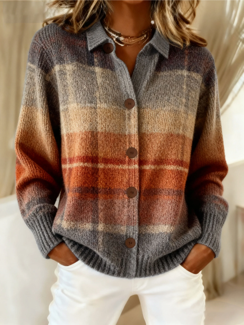 Ruby & June – Autumn Ombre Cardigan