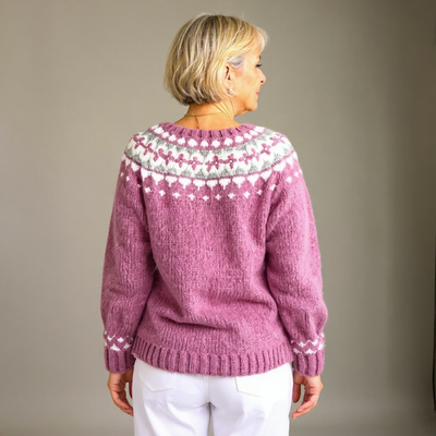 Ethel & Harold - Retro Icelandic Wool Cardigan