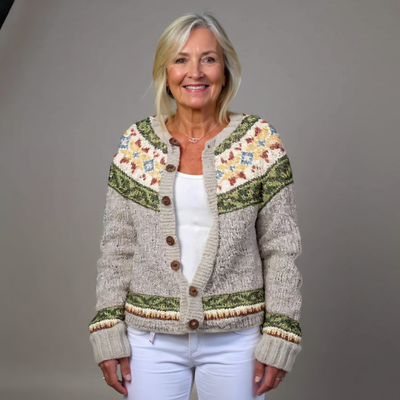 Ethel & Harold - Inspired Vintage Icelandic Wool Cardigan