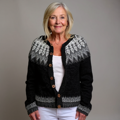 Ethel & Harold - Classic Icelandic Wool Cardigan