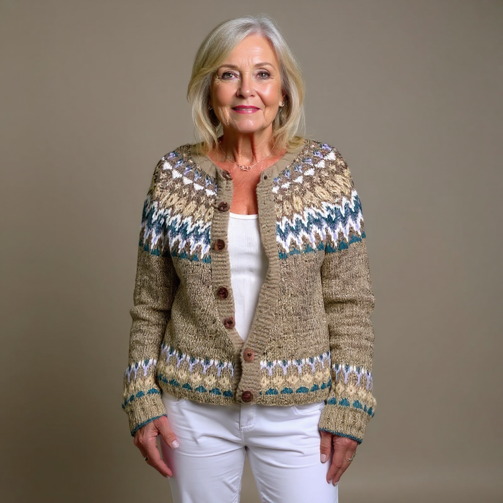 Ethel & Harold  - Classic Icelandic Wool Cardigan