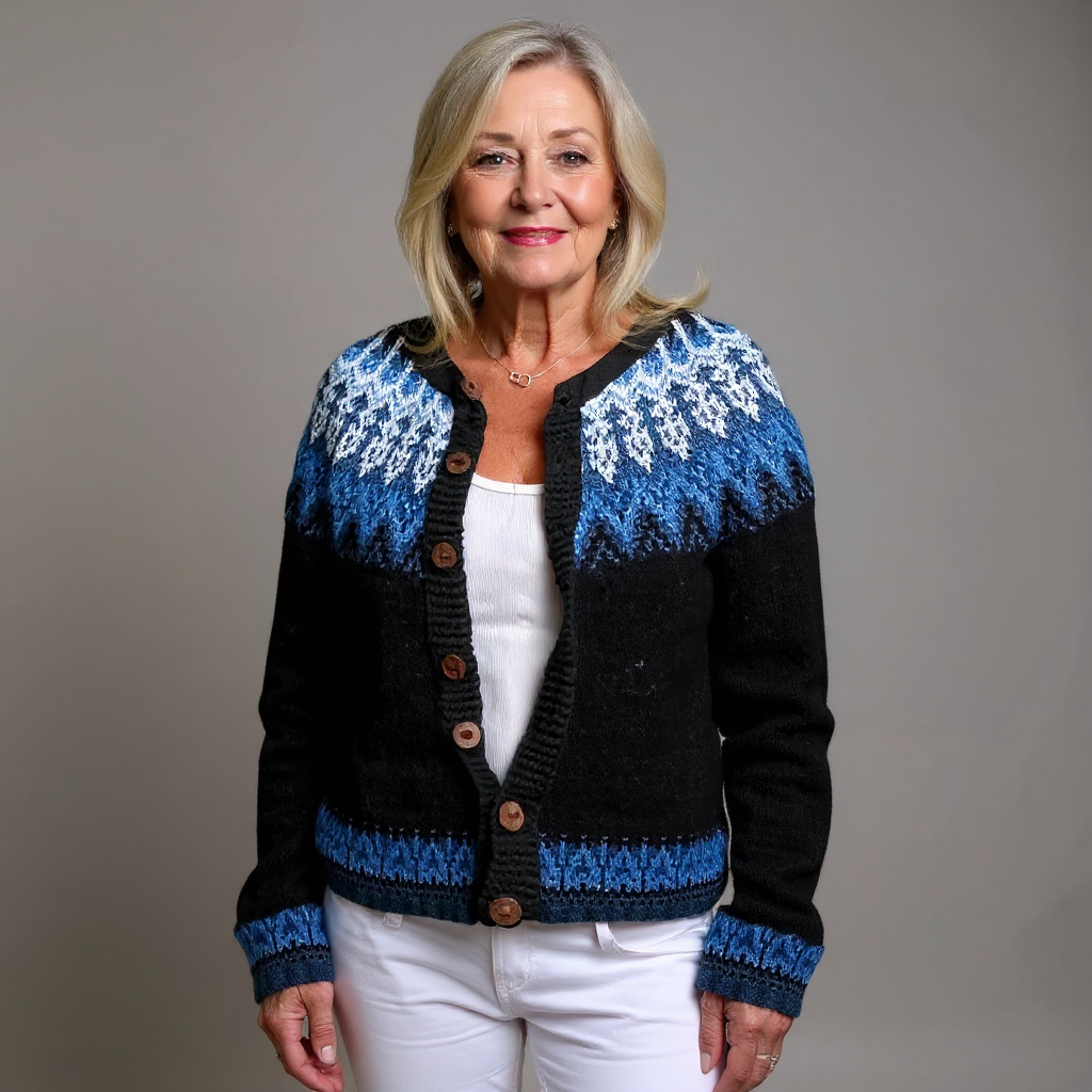 Ethel & Harold - Classic Icelandic Wool Cardigan