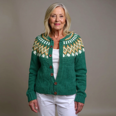 Ethel & Harold - Classic Icelandic Wool Cardigan
