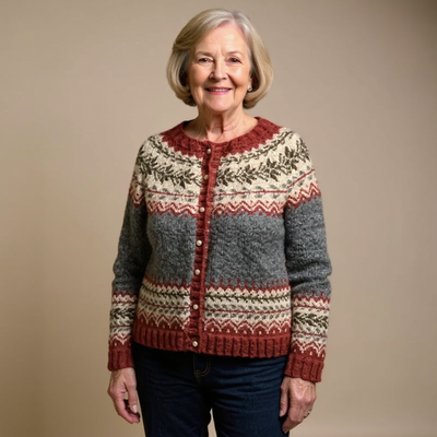Ethel & Harold - Classic Icelandic Wool Cardigan
