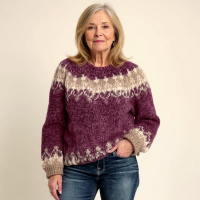 Ruby & June – Classic American Wool Sweater