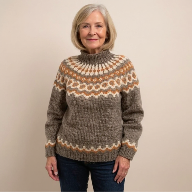 Ruby & June – Classic American Wool Sweater