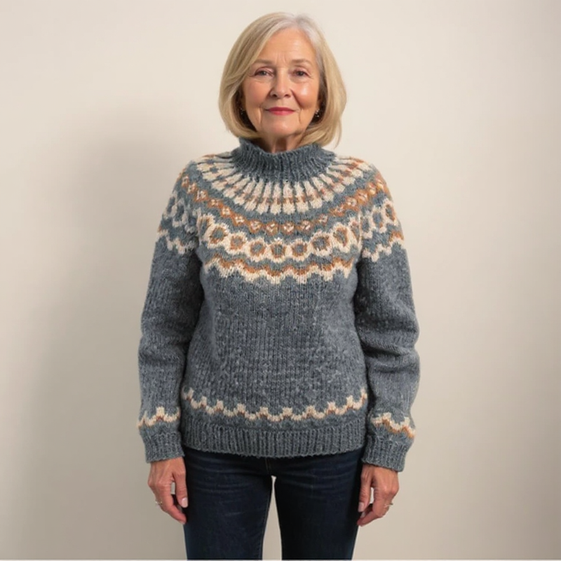 Ruby & June – Classic American Wool Sweater