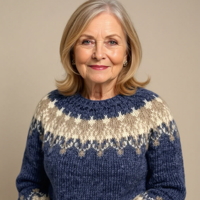 Ruby & June – Classic American Wool Sweater