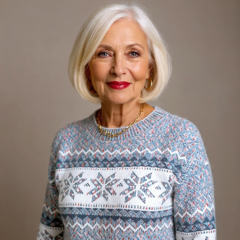 Ruby & June – Classic American Wool Sweater