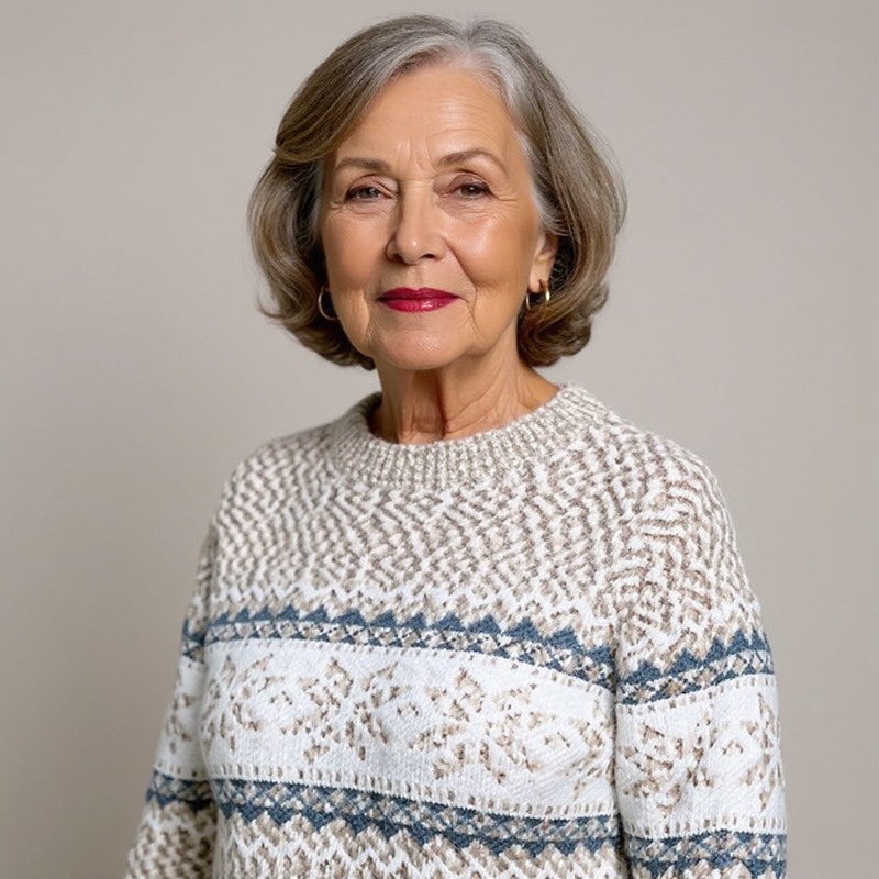 Ruby & June – Classic American Wool Sweater