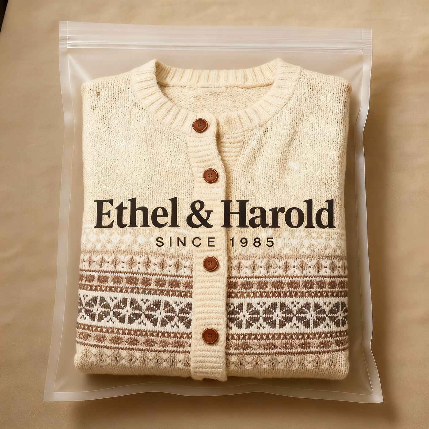 Ethel & Harold - Classic Icelandic Wool Cardigan