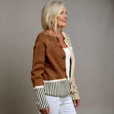 Ruby & June – Polka Dot Cardigan