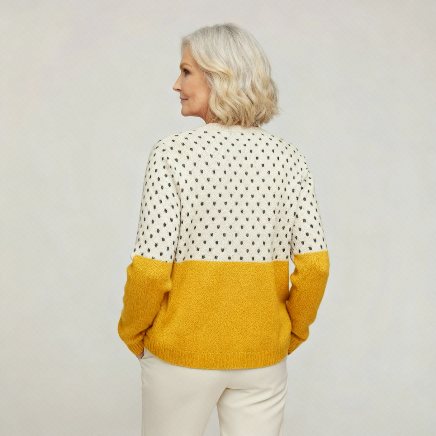 Ruby & June – Adeline Polka Cardigan