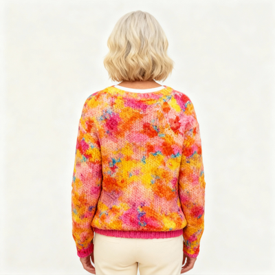 Ruby & June – Floral Cardigan