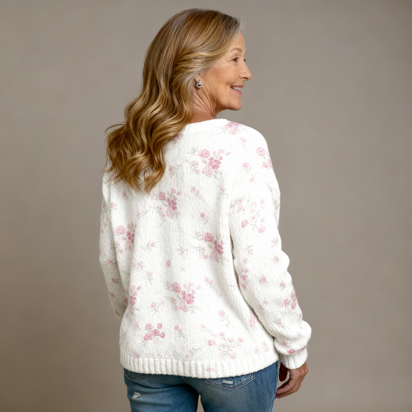 Ruby & June – Rose Pink Cardigan