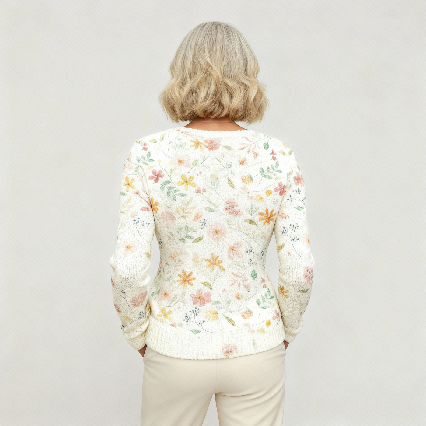 Ruby & June – Floral Cardigan